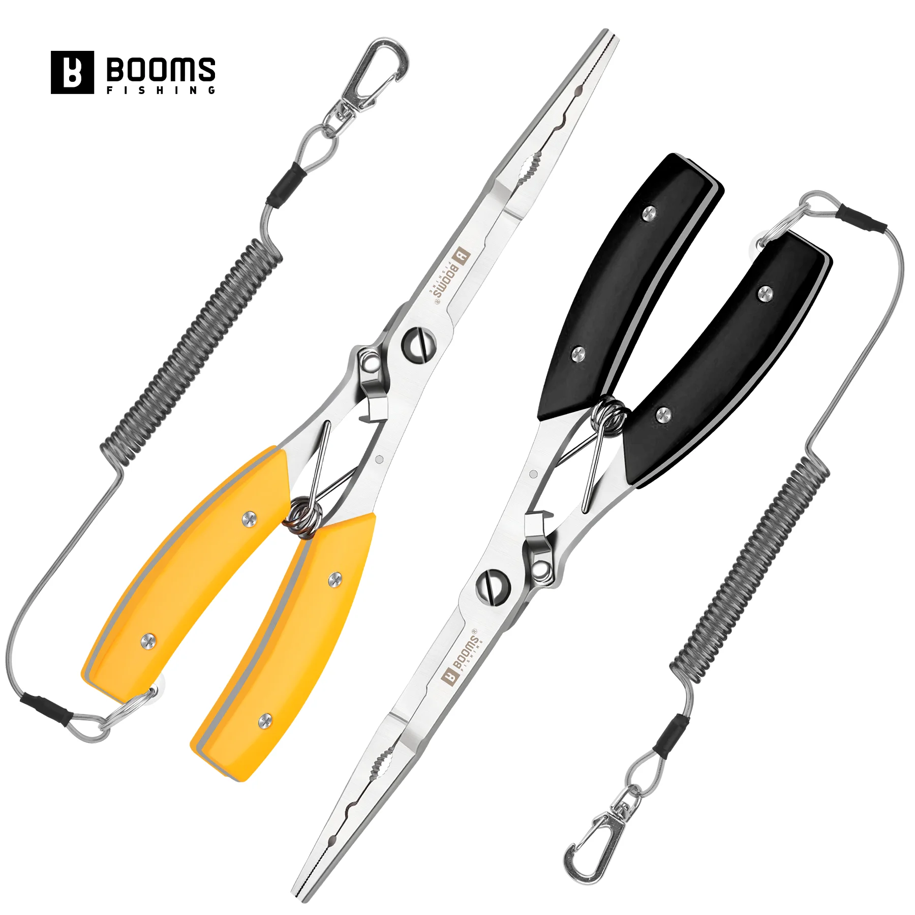 Alicates bloqueables Booms Fishing H06 – Acero inox con cortahilos