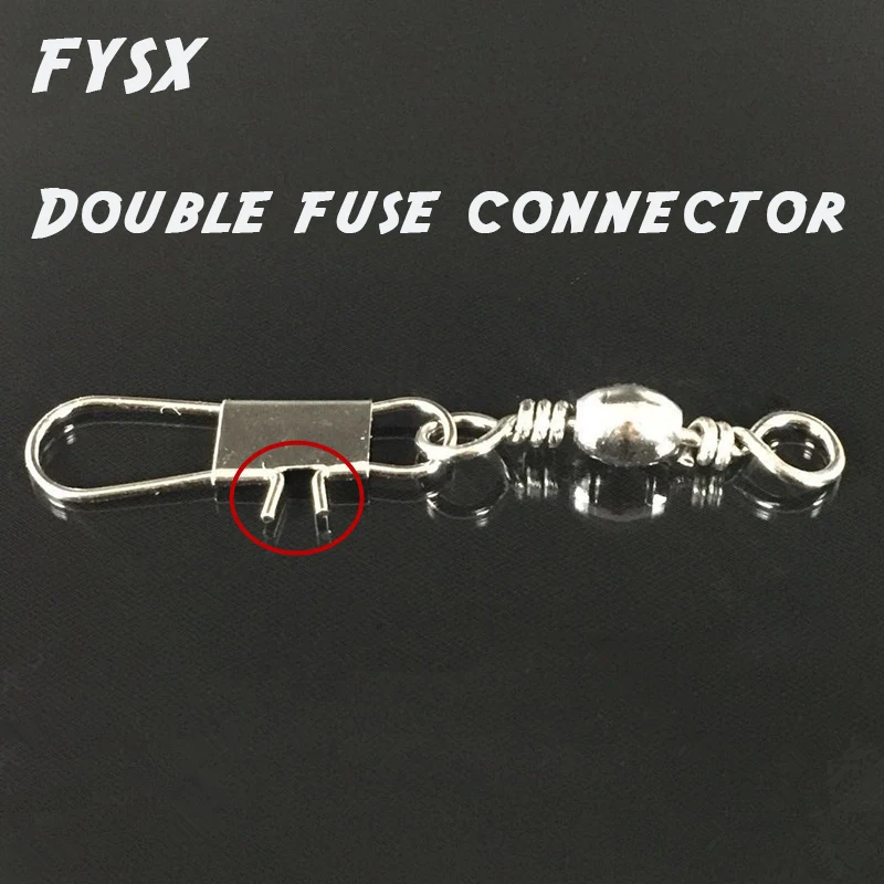 Conector giratorio en forma de B para caña de pescar, 50 piezas, accesorios, anillo con salpicaduras - imagen 5