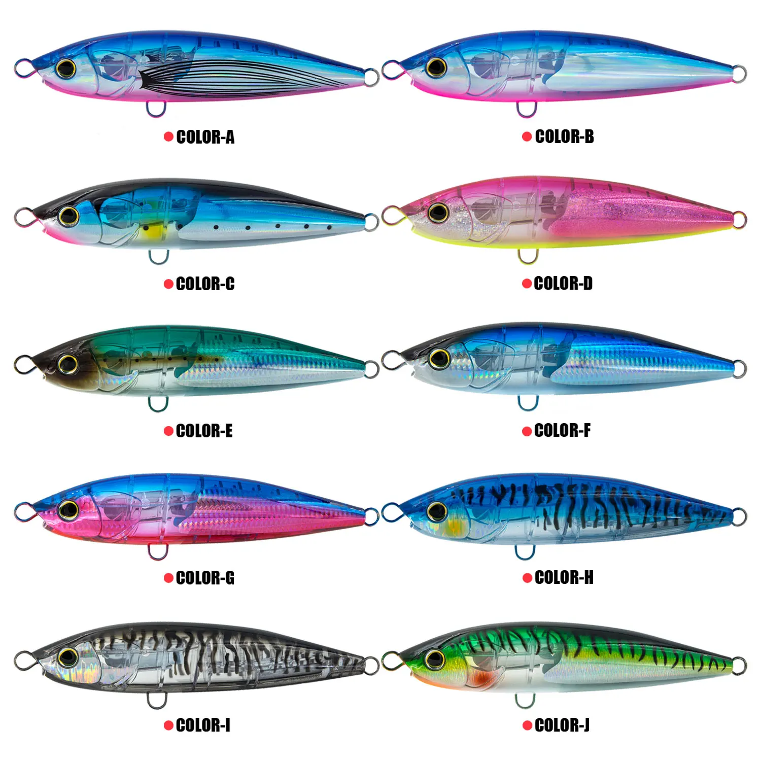 Señuelo de pesca de lápiz grande, cebo duro Artificial flotante de 90g y 135g, accesorio para pesca de atún mandarín GT, Leurre - imagen 4