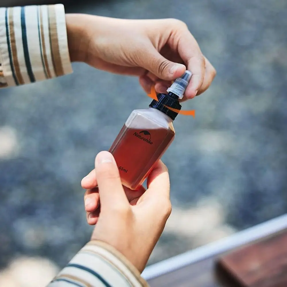 Tarro de condimentos portátil para acampada, 6/8 Uds., con bolsa de almacenamiento, 2 estilos, juego de botellas para condimentos, barbacoa al aire libre, Picnic, cruetas, juego de especias - imagen 2