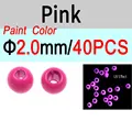 2.0mm Pink 40pcs