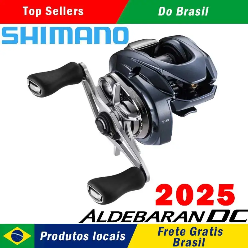 SHIMANO 2025 ALDEBARAN DC/2024 Metanio DC/2021 ANTARE DC carrete de pesca Baitcaster carrete de pesca de lanzamiento hecho en Japón - imagen 2