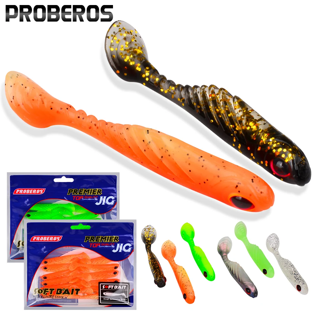 PROBEROS Señuelo Ojo 3D – Cebo Cola T para Barracuda y Lubina - imagen 2