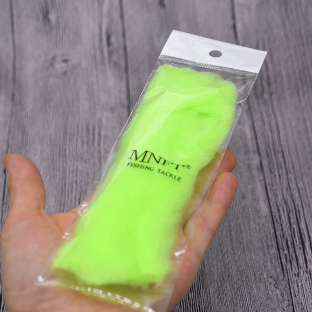 MNFT 8 paquetes de hilo de huevo colorido suave, hilos brillantes para insectos, cebo de fibra, señuelo, paracaídas, atado de moscas, Material, moscas serpentinas - imagen 5