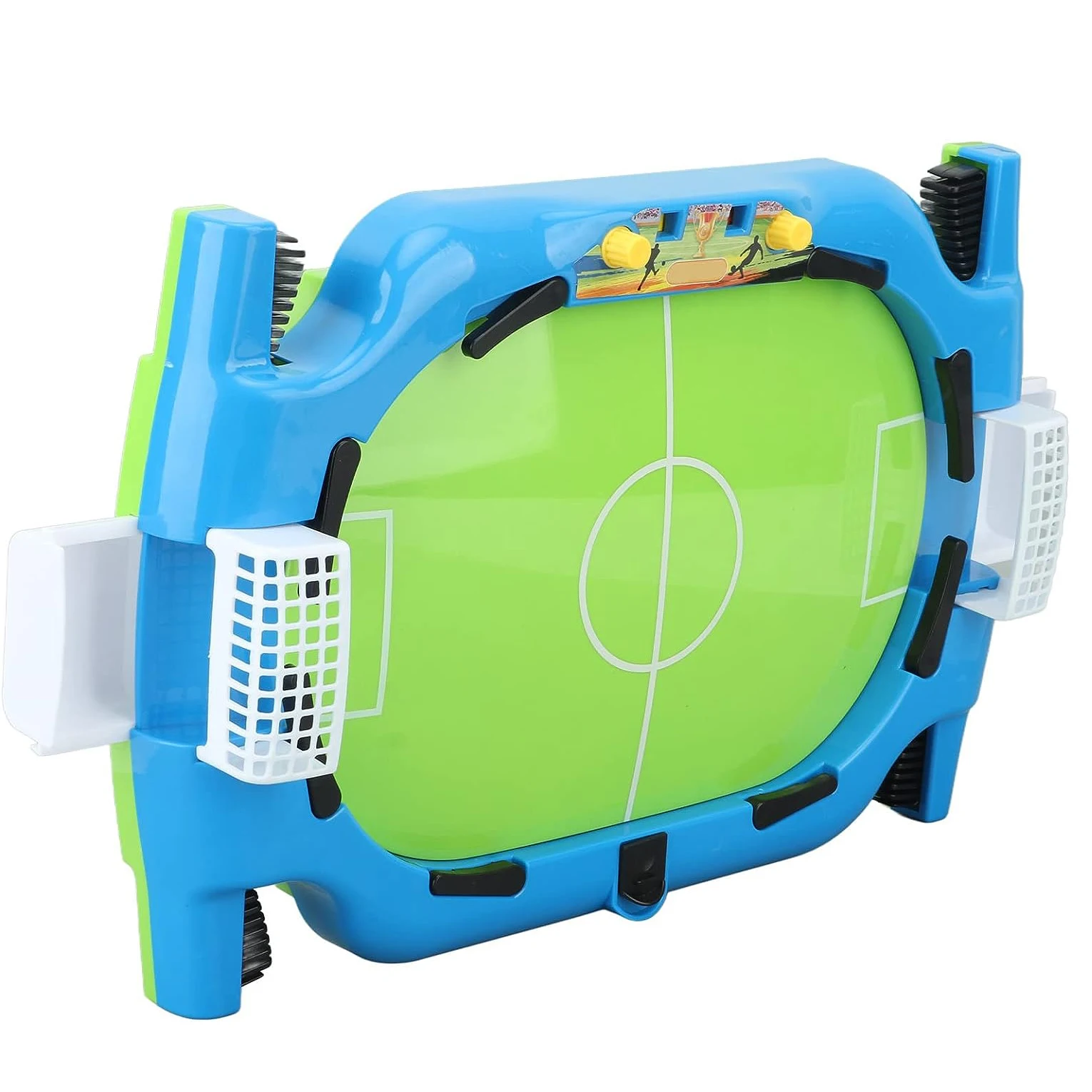 Mesa de fútbol de mesa para niños, operación segura de plástico, Mini juego de disparos de fútbol para padres e hijos, vacaciones, entretenimiento diario, regalo - imagen 5