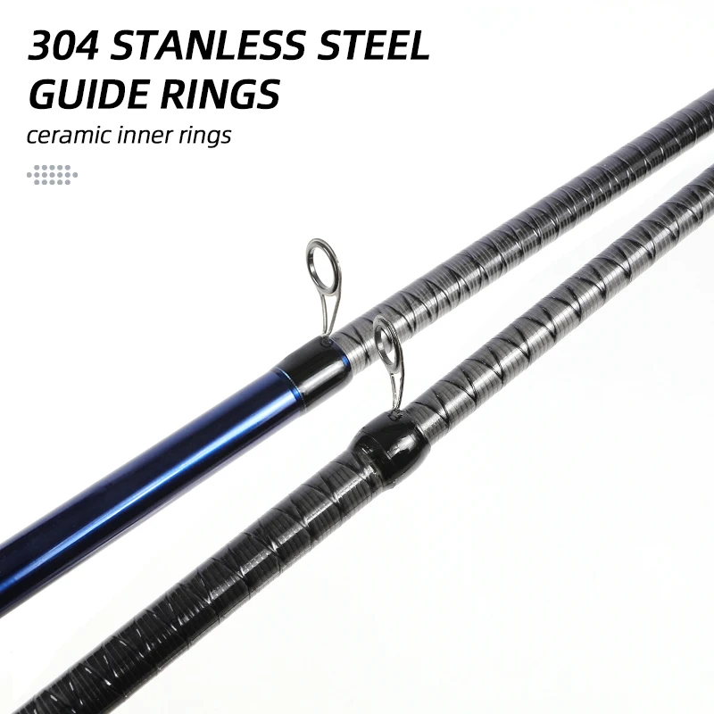 MIFINE-caña de pescar telescópica MAGICA BOLO, 4M, 4,5 M, 5M, peso de fundición 50-100g, de carbono, ultraligera, para viaje al aire libre - imagen 3