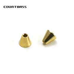 Cabezales cónicos Countbass - Latón macizo para spinners y buzzbaits