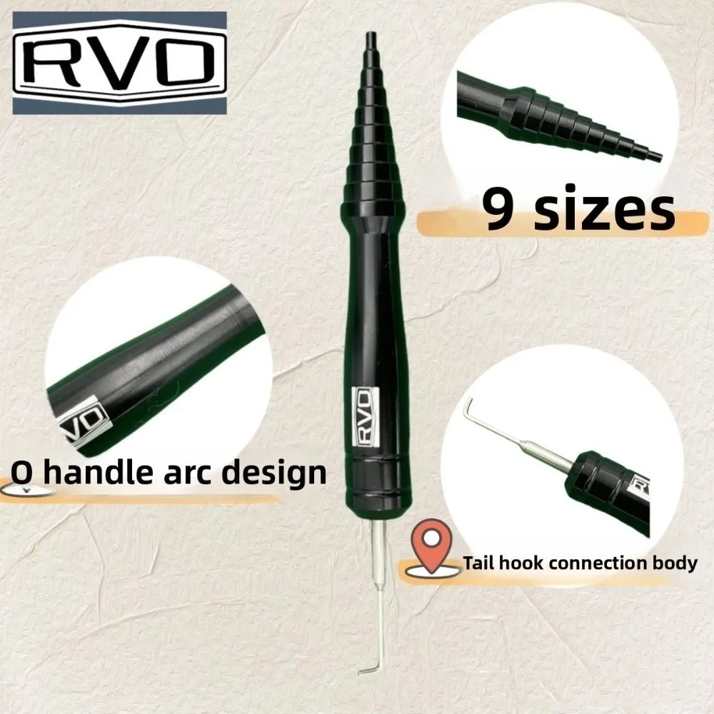 Control de rodamientos, carrete de pesca, herramienta de rodamiento, removedor de ruedas, herramienta de reparación, herramienta de inspección, Pin giratorio