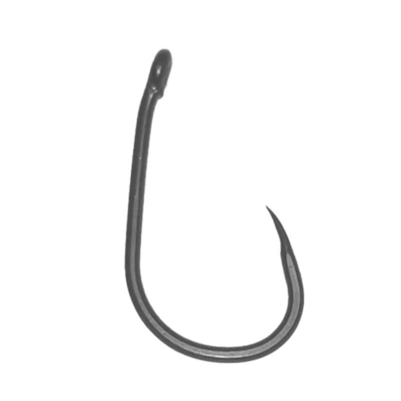 100 Uds. Anzuelo de pesca volador con revestimiento de teflón de PTFE, anzuelo de grupo de pesca europeo, anzuelos traseros curvados, pez salvaje jorobado para Tilapia - imagen 5