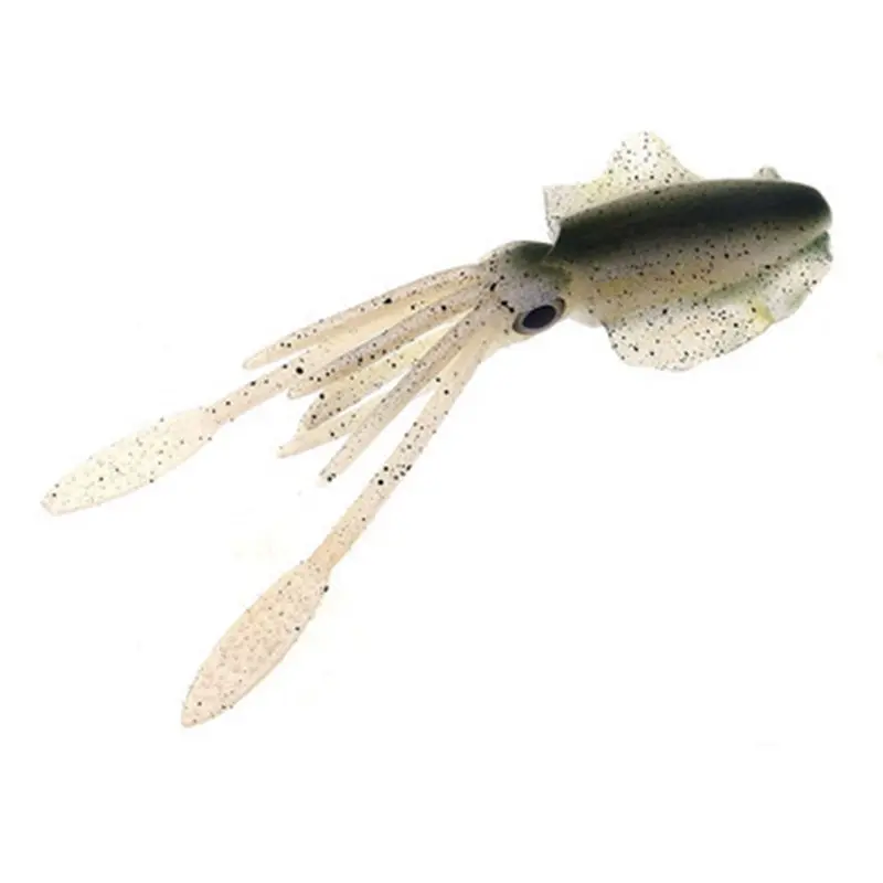 Suave calamar señuelo de pesca 60g Luminoso calamar UV Jig para pesca en el mar Barco de pesca cebos wobblers pesca Rockfishing - imagen 2