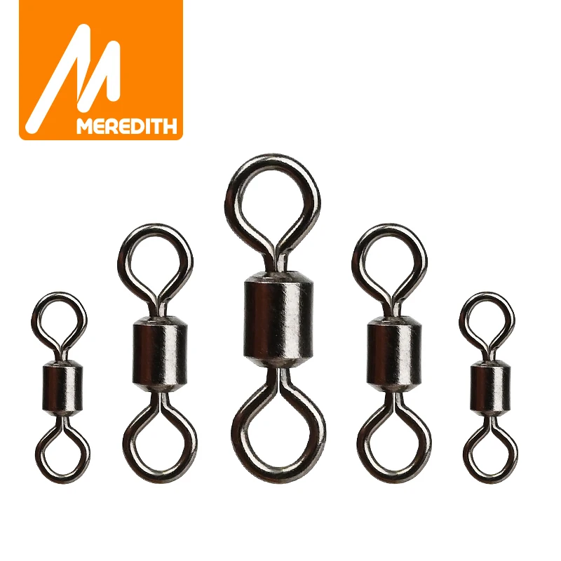 Giratorios MEREDITH 50uds Conector Sólido Rodamiento