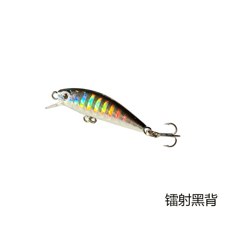 Señuelo de pesca de pececillo de hundimiento lento, cebo Artificial pequeño, Wobblers duros, Crankbait de plástico, 4,5 cm, 2,7g - imagen 4