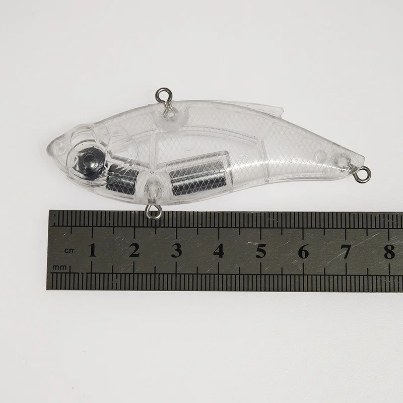 20 Piezas de Señuelos de Pesca Lipless Crankbait de 7.5cm y 12.9g, Vibración 3DR, Lanzamiento Largo, Hundimiento, Señuelo de Pesca VIB, Señuelo Duro Lipless para Pesca de Invierno - imagen 5