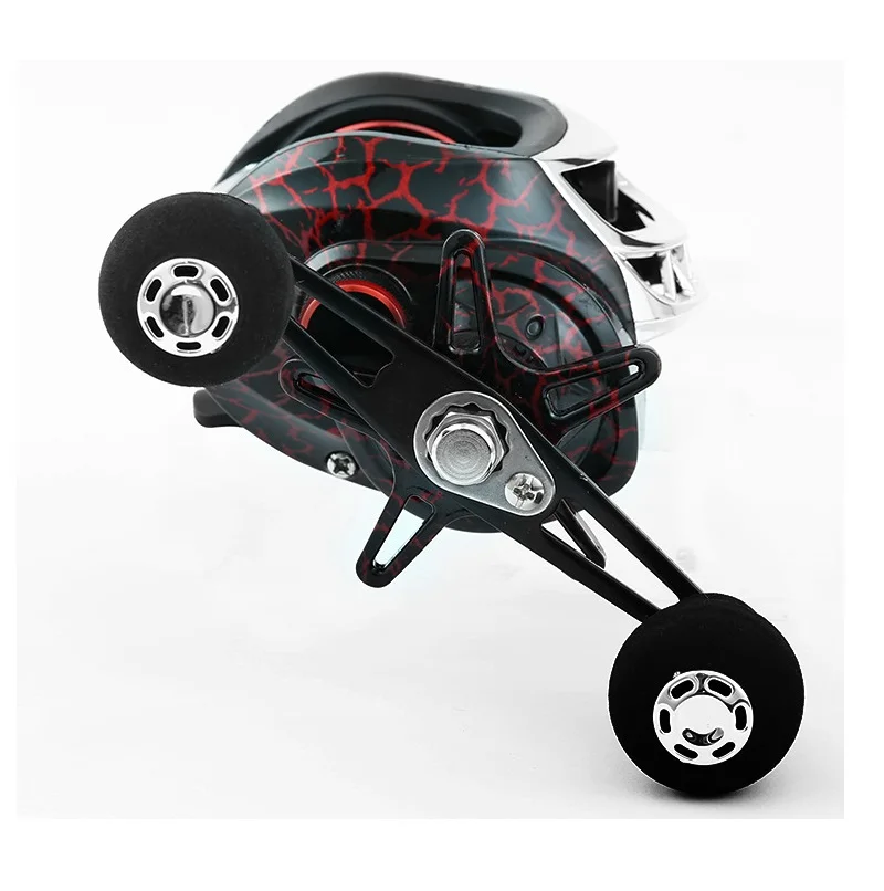 Nuevo Carrete de pesca Baitcasting resistente al agua para agua salada 7,1: 1 8KG arrastre mano derecha izquierda carrete de pesca de alta velocidad para agua dulce y salada
