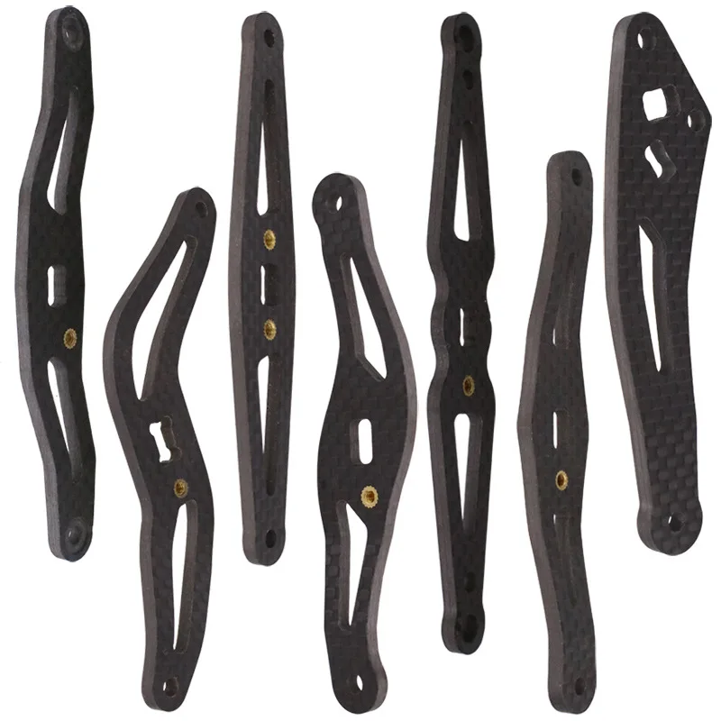 Balanzze-mango de carrete ligero de fibra de carbono para carrete de tambor de pesca, mango de alta calidad de 8x5mm para Daiwa Abu Shimano - imagen 3