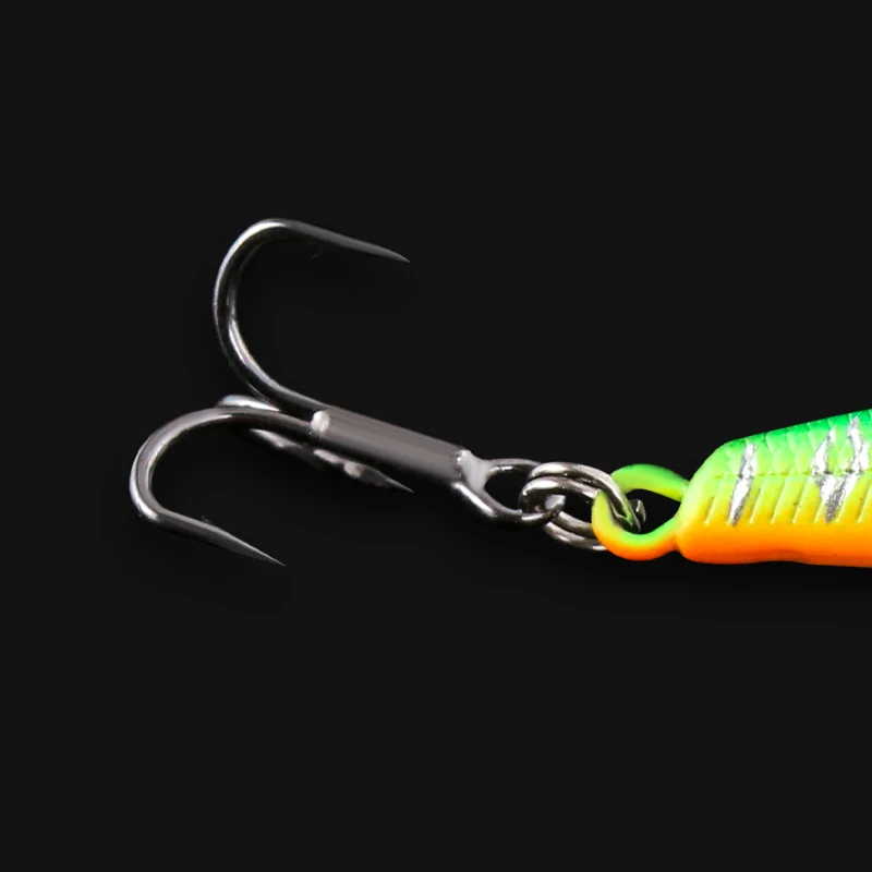 Suspending Minnow-señuelo de pesca Wobbler, anzuelo de lubina, aparejos de pesca, señuelo de fundición larga, 95mm, 6,5g - imagen 5