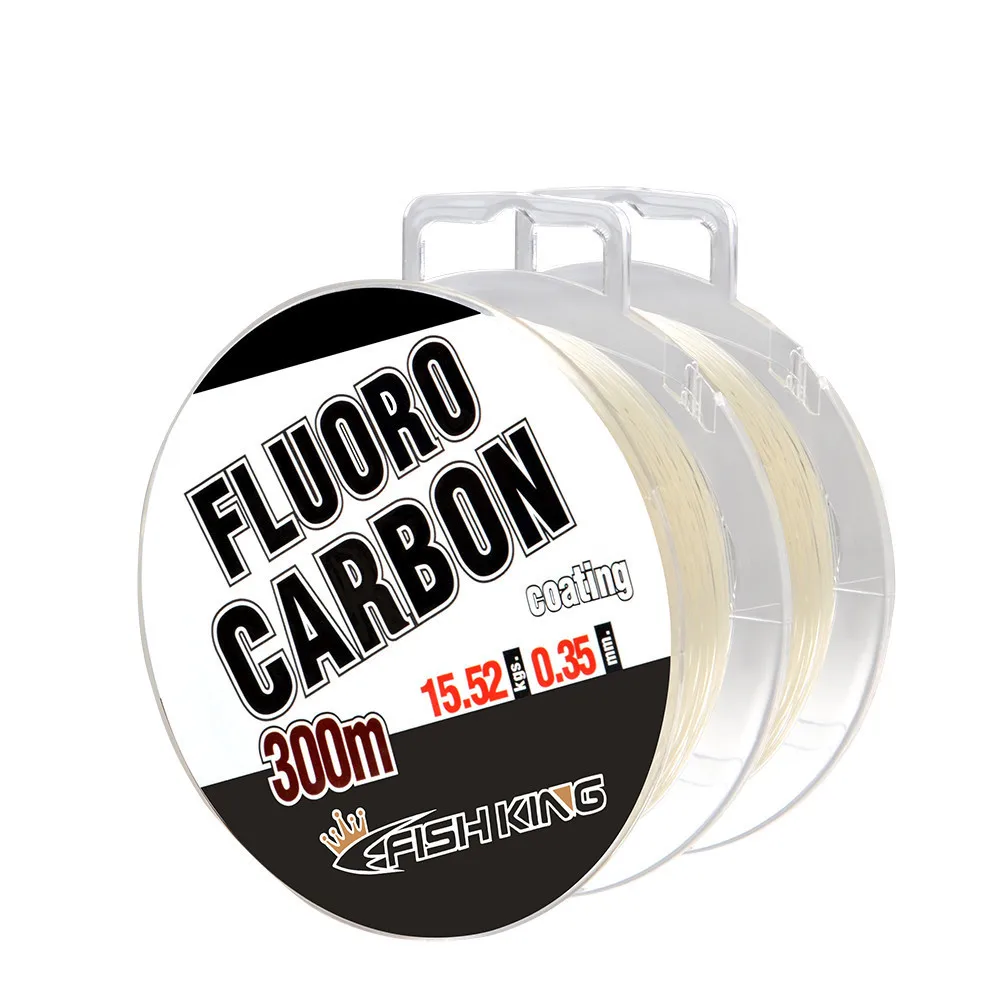 Línea de pesca de fluorocarbono de tanque completo, 300m, 0,30mm-0,50mm, 100% hilo de pescar monofilamento, accesorios japoneses de fibra de carbono para exteriores - imagen 5