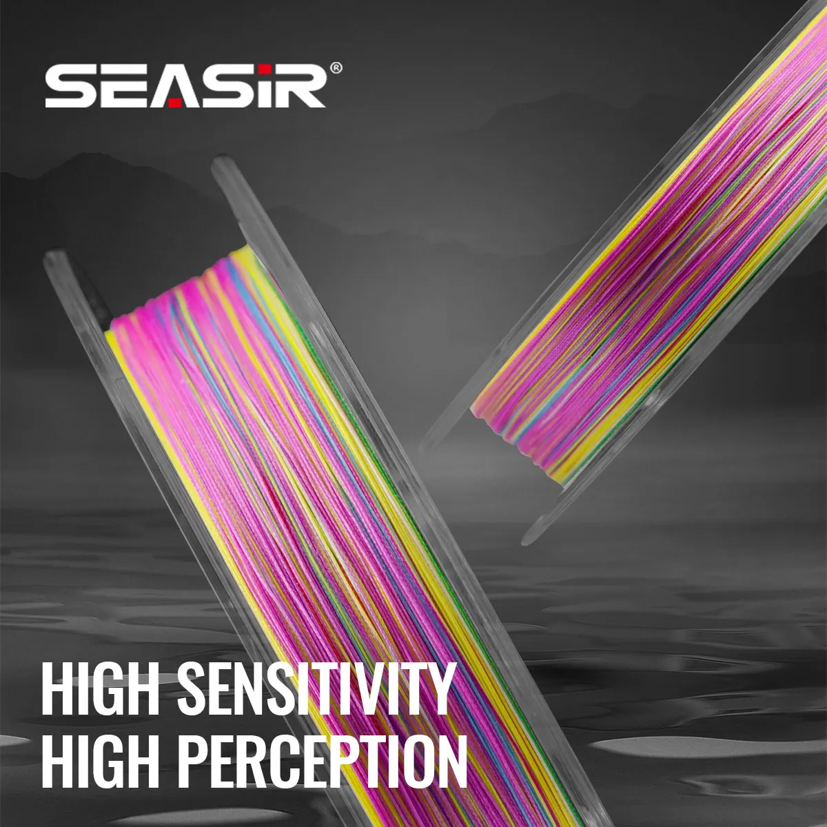 Hilo trenzado Seasir Bull Max X8 multicolor resistente - imagen 4