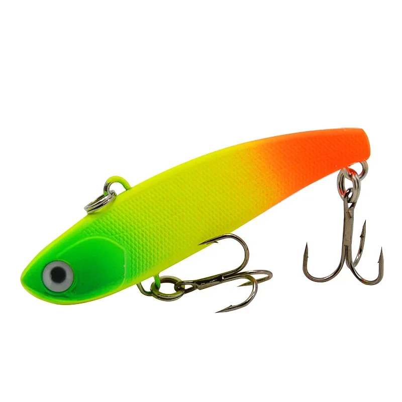 MUKUN-señuelo de pesca con vibración que se hunde, 6CM, 10G, cebo duro Artificial VIB, pesca en hielo en invierno, Lucio, aparejos de cebo Isca Pech - imagen 3