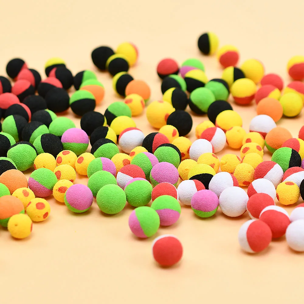 20 unids/caja Señuelos de Pesca de carpa, Boilies emergentes, cebos, bola de espuma, método de aparejo Ronnie, Señuelos de Pesca, aparejo de pelo para pesca de carpa - imagen 3