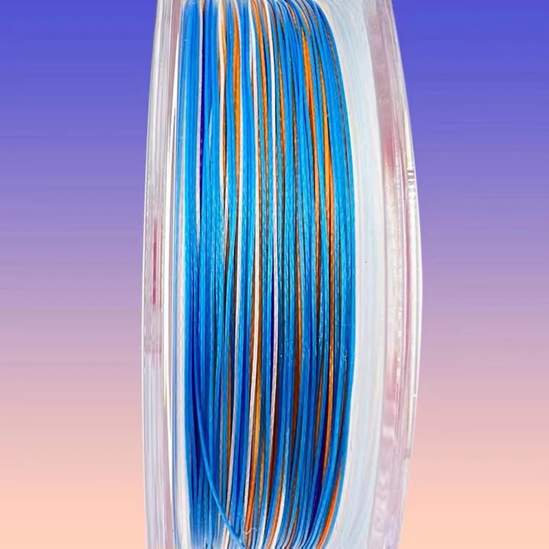 DUEL FISHING LINES HARDCORE X8 Pro Juego grande PE trenza señuelo alambre balsa pesca Ocea línea de pesca multicolor lubina de mar 300m 400m - imagen 4