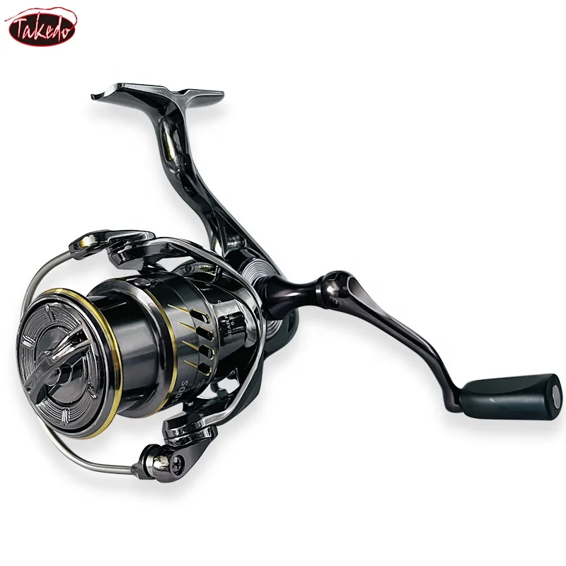 Carretes de pesca de carpa giratoria TAKEDO-ST05, carrete de agua salada, carrete de cuerpo de Metal, carrete de roca, relación de engranaje 6,2: 1, arrastre máximo de 18kg - imagen 5