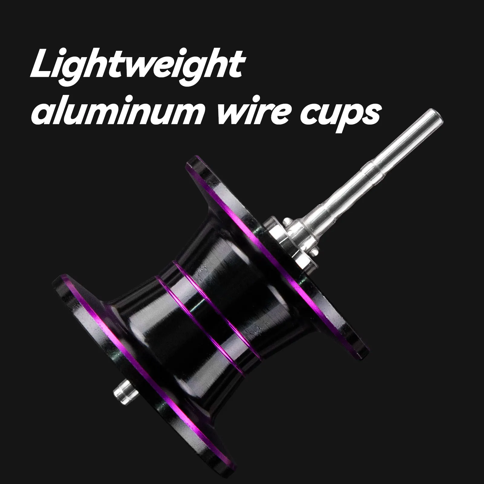 Carrete de pesca 7. Carrete de Metal con relación de engranaje 2: 1, arrastre máximo de 10kg, rueda de Baitcasting de alta velocidad para equipo de pesca de agua dulce y salada - imagen 5