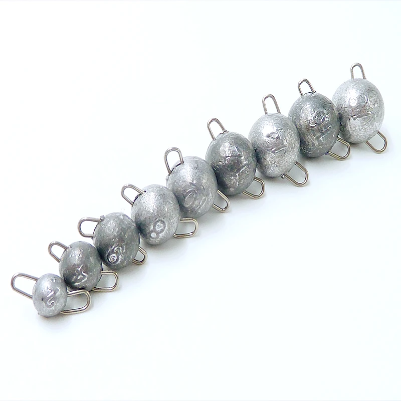 Anzuelo con cabeza de anzuelo agravada, 2g, 4g, 6g, bala de agua profunda, peso, señuelo suave, cebos, colgante de pesca, aparejos de pesca - imagen 2