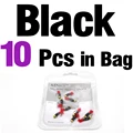 10pcs Black in Bag