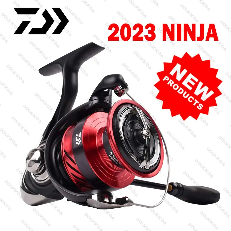 2023 DAIWA NINJA LT carrete de pesca 1000-6000 carretes de pesca 5KG/10KG/12KG potencia 5,3:1/6,2:1 carretes giratorios de agua de mar