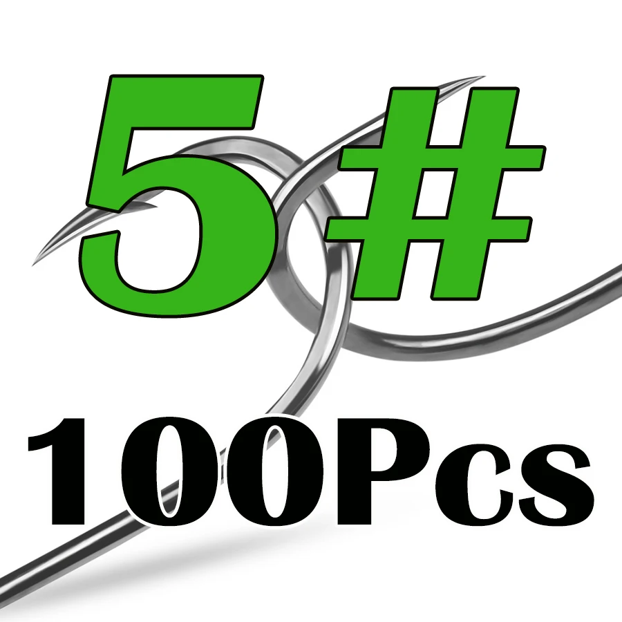 100Pcs Size 5