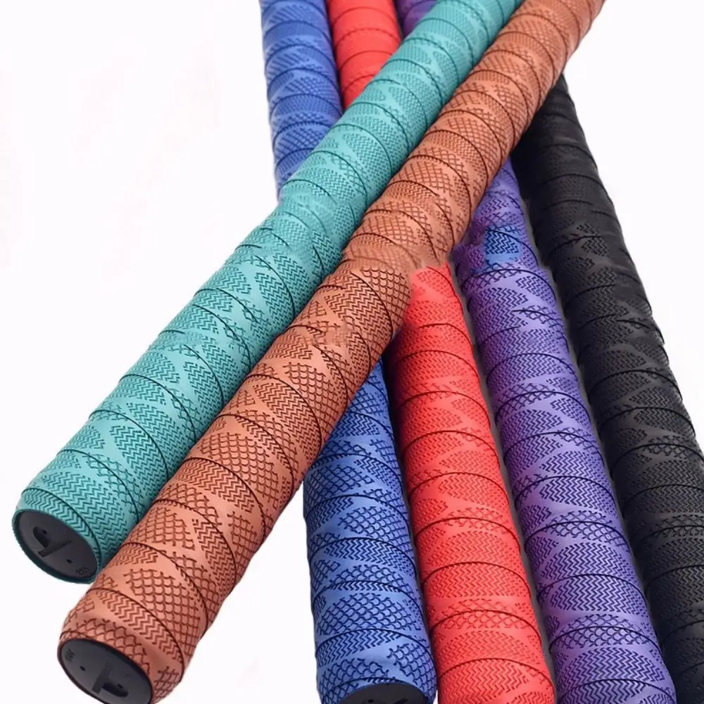 Agarre de bádminton con flor de Panda, banda para el sudor antideslizante absorbente para el sudor, agarre con mango, cinta de agarre para raqueta de dibujos animados, caña de pescar - imagen 2