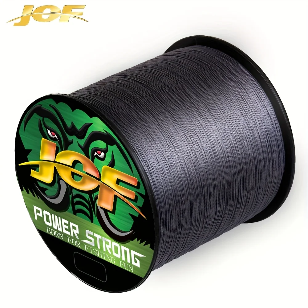 JOF-sedal de pesca trenzado japonés, 4 hebras, multifilamento, 1000M, accesorios de pesca de carpa, línea de Pe de 10-20LB, 4 cables trenzados ﻿ - imagen 2