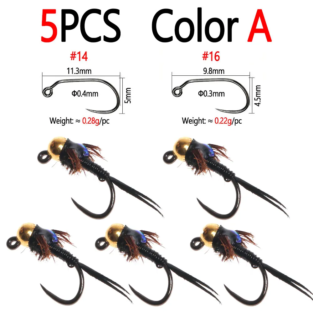 5pcs Color A