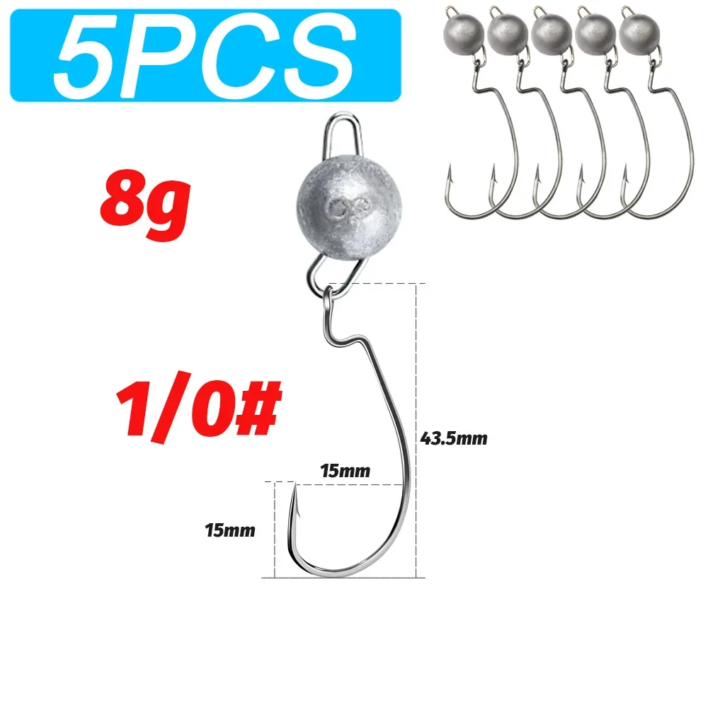 8g 1-0 5Pcs