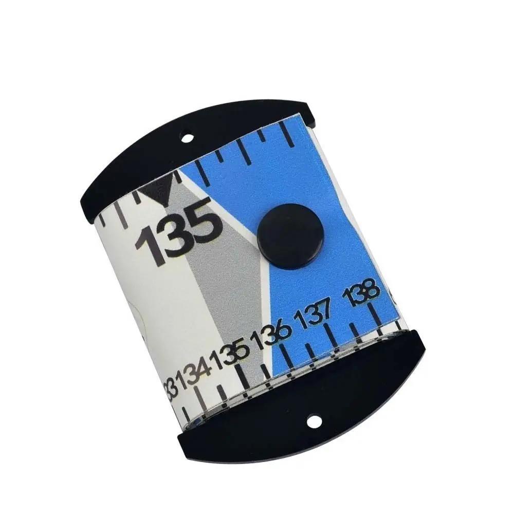 Regla medidora de Pesca con placa, resistente al agua, cinta métrica de Pesca precisa, herramientas de aparejos, regla de Pesca plegable, equipo de Pesca - imagen 2