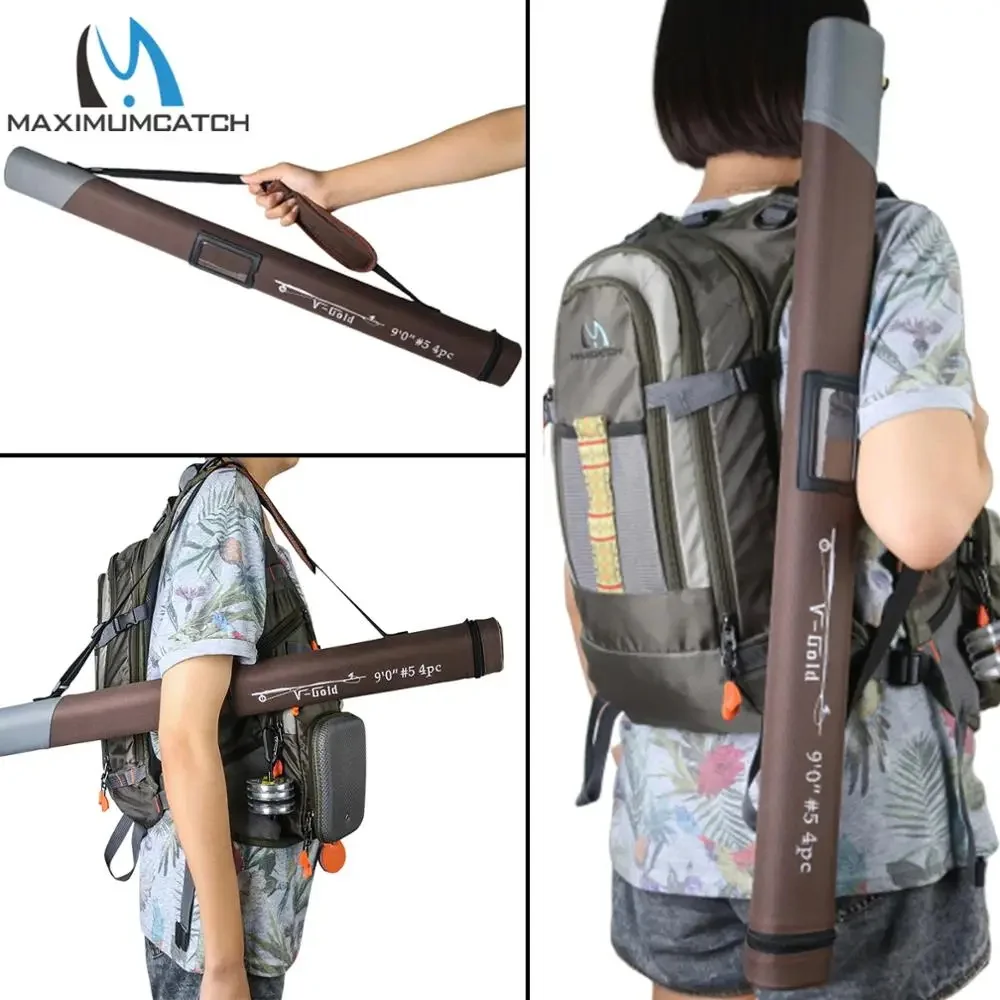 Caña de pescar con mosca Maximumcatch V-Gold 40T SK de carbono de acción rápida con guía de tubo de varilla dura inserto inoxidable anillo Pacbay Minima - imagen 5