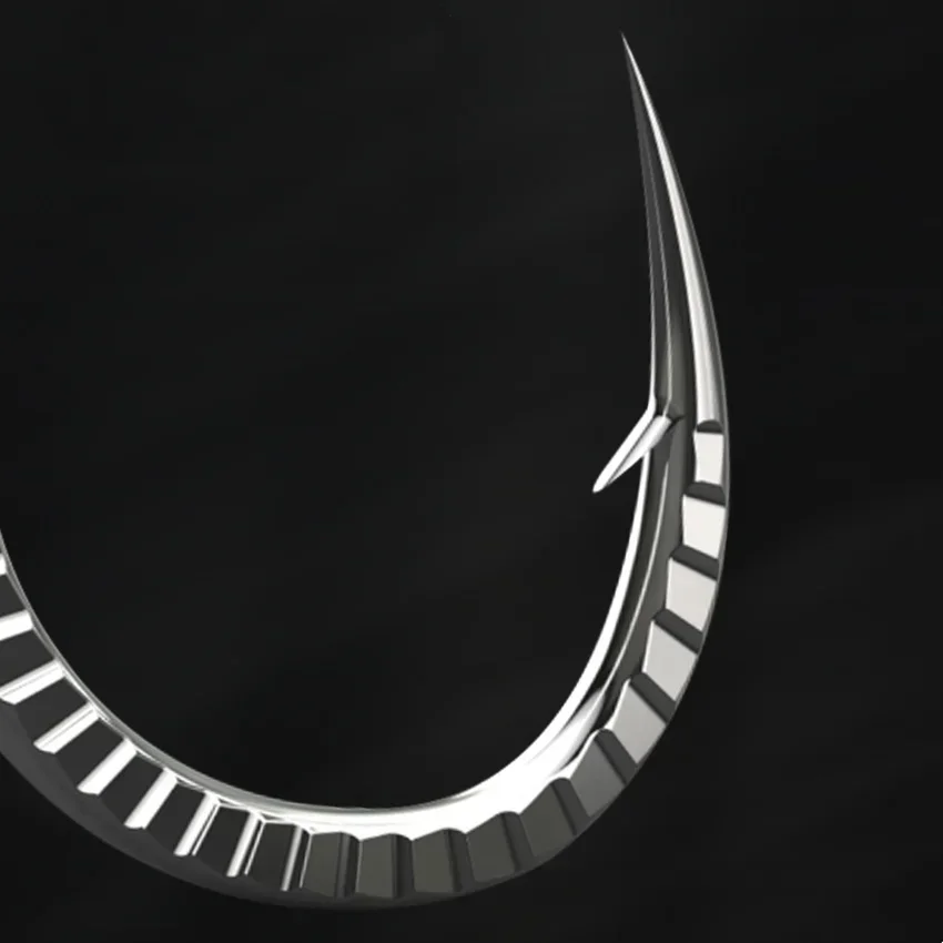 4 # -12 #    1/10 Uds Lin Thorn Lzu tiene espinas anzuelos de acero rico en carbono anzuelo afilado equipo de pesca aparejos equipo de carpa juego de anzuelos - imagen 5