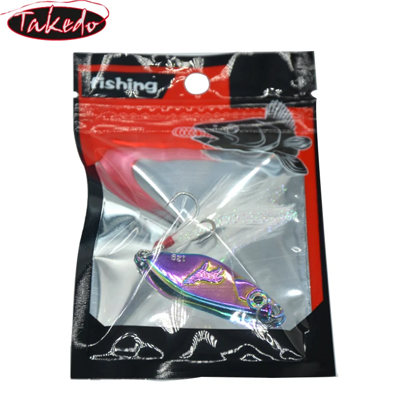 TAKEDO LX02 Cuchara jigging – Triple para perca, lucio y black bass - imagen 5