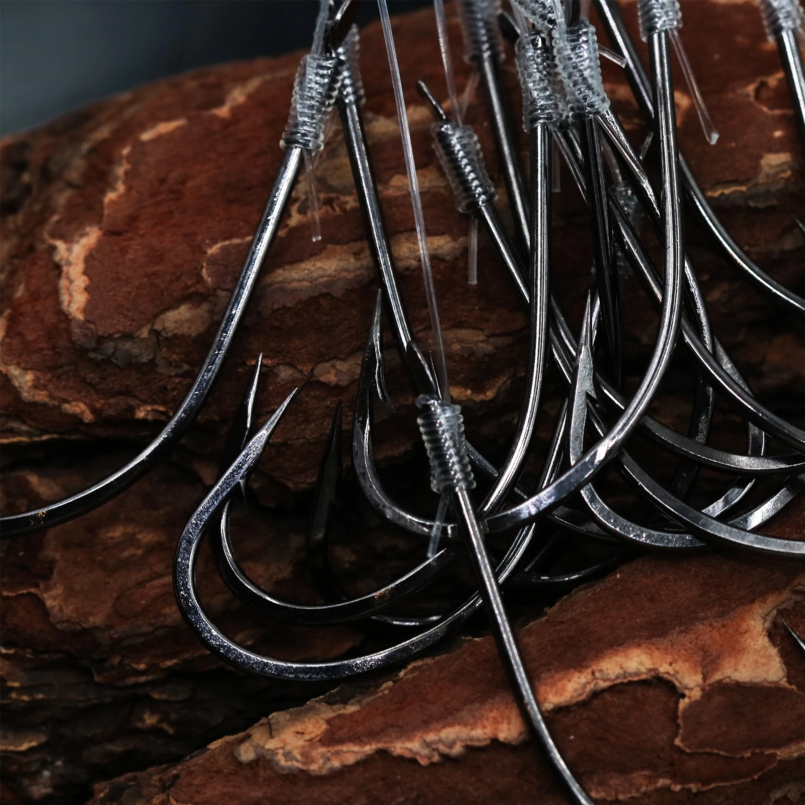 Gancho de sublínea de barril de 9KM, herramientas de atado de anzuelos Wazumi con púas para pesca en agua dulce y salada - imagen 5