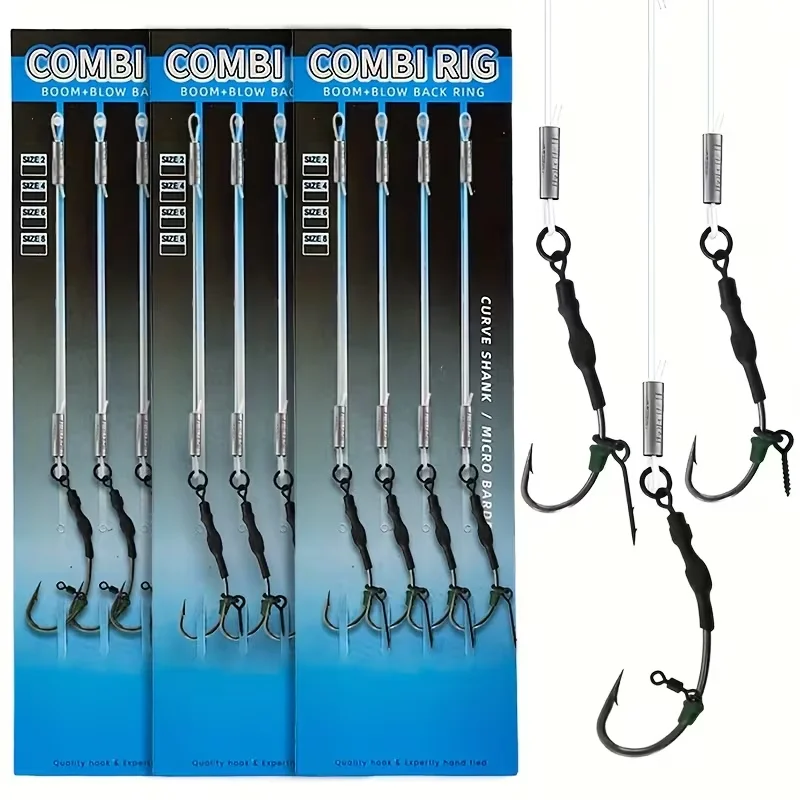 Combi Rig para carpa con líder prefabricado y giratorio - imagen 5