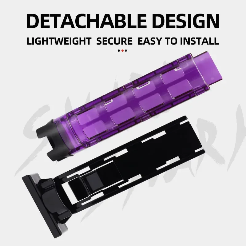 Caja de pesca de plástico, soporte para poste, soporte de tubo de poste desmontable, dispositivo de inserción Vertical, estante para barril de pesca, accesorios de pesca - imagen 2