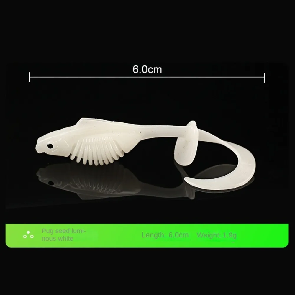 Vinilos para jig PVC 6cm – Señuelos blandos artificiales - imagen 5