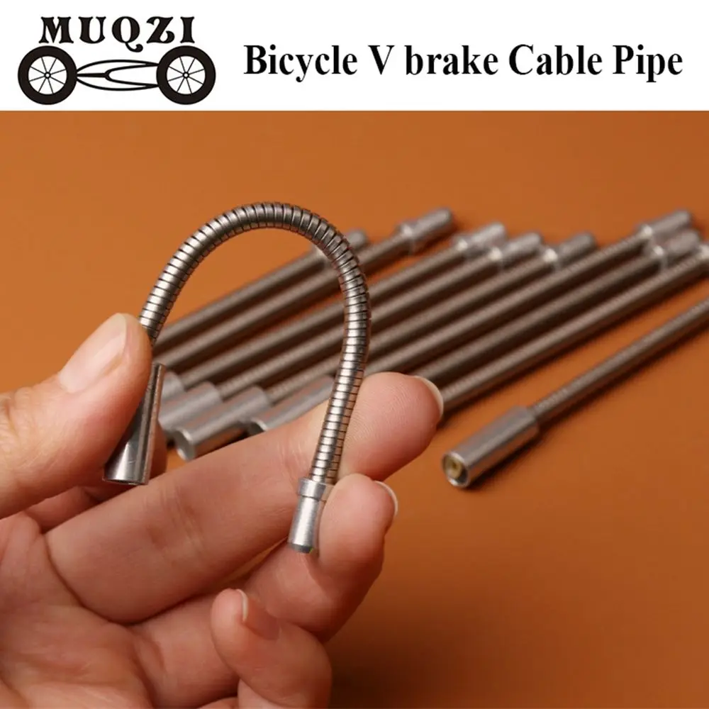 1/2/3/4 Uds. Accesorios ajustables útiles reemplazo V freno codo Cable de freno tubo Cable piezas de bicicleta