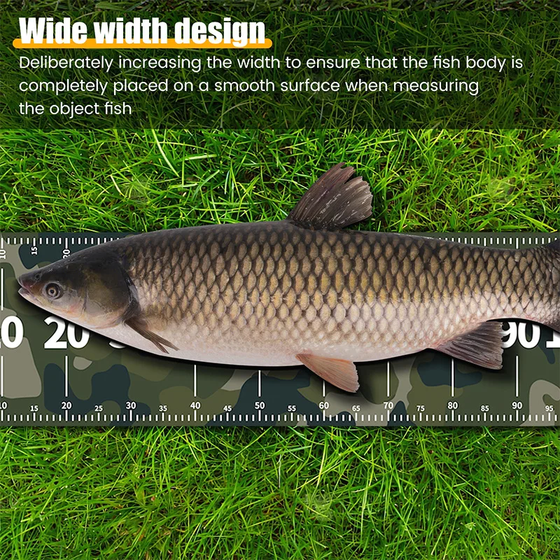Regla de medida de pesca para cinta métrica de peces, medida de longitud impermeable de PVC en el barco, accesorios de herramientas de aparejos de pesca - imagen 3