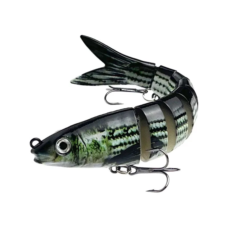 Pike Wobbler 13,5 cm 18g – Swimbait multiarticulado para lucio - imagen 4