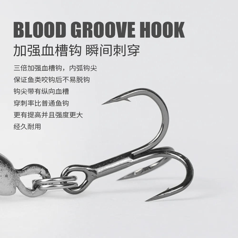 Señuelo de diseño de cuerpo de pez realista, señuelo biomimético, equipo de pesca, suministros de pesca, señuelo biomimético, aparejos de pesca y cebo, 1 unidad - imagen 5