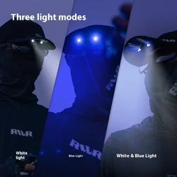 Gorro de pesca nocturno RVVR – Luz LED IPX4 48lm 3 colores