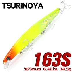 TSURINOYA 163S Señuelo Jerkbait STINGER para agua salada