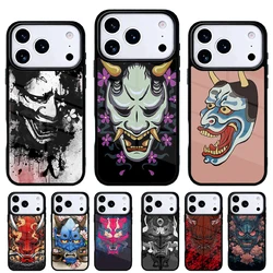 Funda para iPhone con diseño Oni Hannya – Máscara de demonio japonés